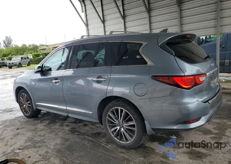 2017 Infiniti Qx60 из США, поврежденный, VIN 5N1DL0MM6HC543722